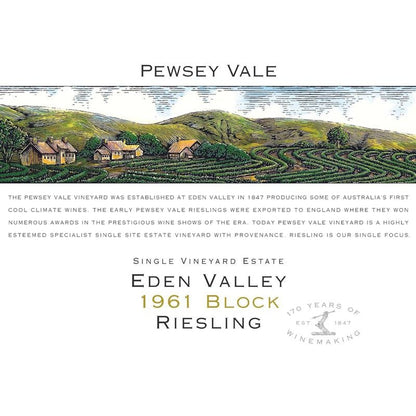 Pewsey Vale 1961 Block Riesling 1.5L
