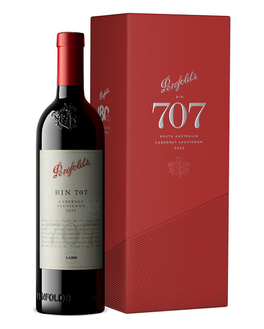 2022 Penfolds Bin 707 Cabernet Sauvignon 750ml Gift Box