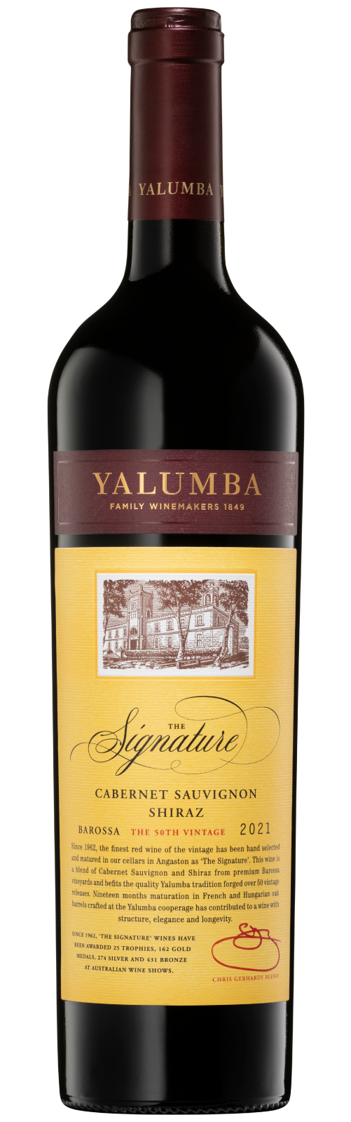 2021 Yalumba The Signature Cabernet Sauvignon Shiraz 750ml