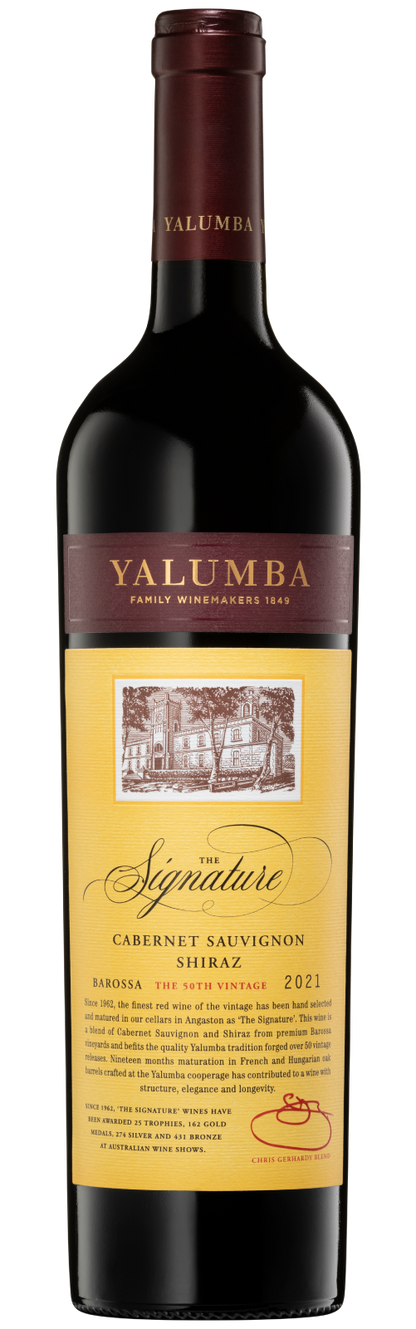 2021 Yalumba The Signature Cabernet Sauvignon Shiraz 750ml