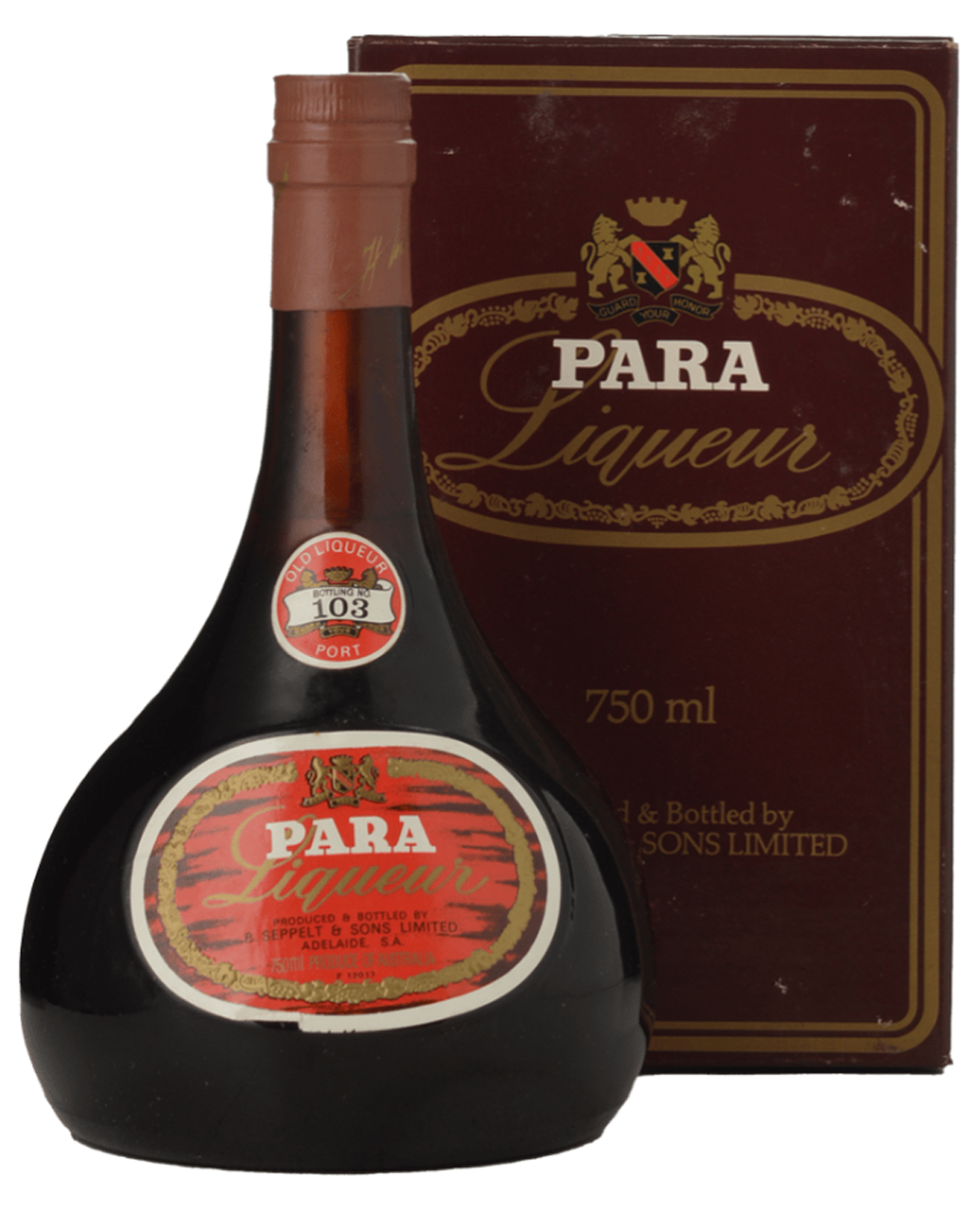 Seppelt Para Liqueur Port No. 103 Old Liqueur Port 750ml