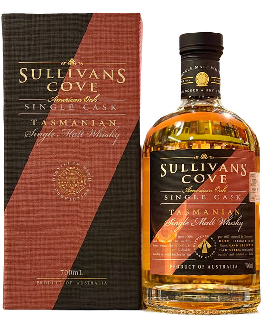 Sullivans Cove 12 Year Old American Oak Second-Fill TD0394 Single Malt Whisky 700ml
