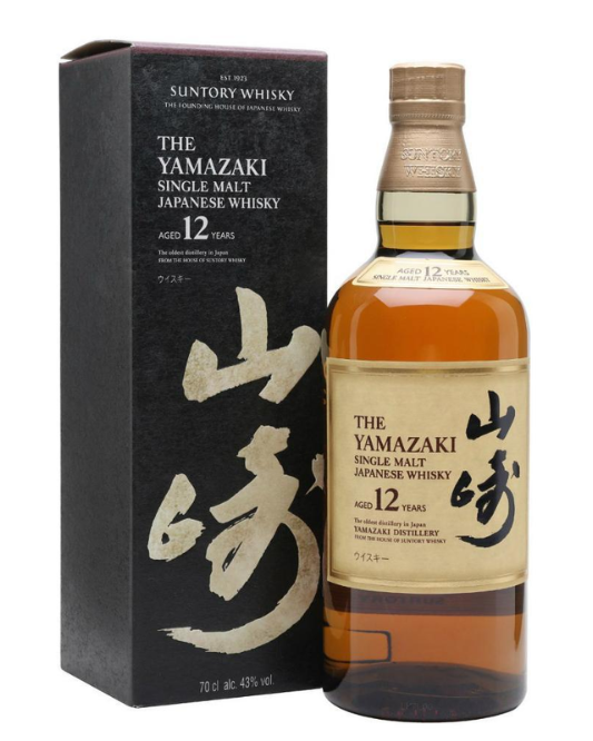 The Yamazaki 12 Year Old Single Malt Whisky 700ml