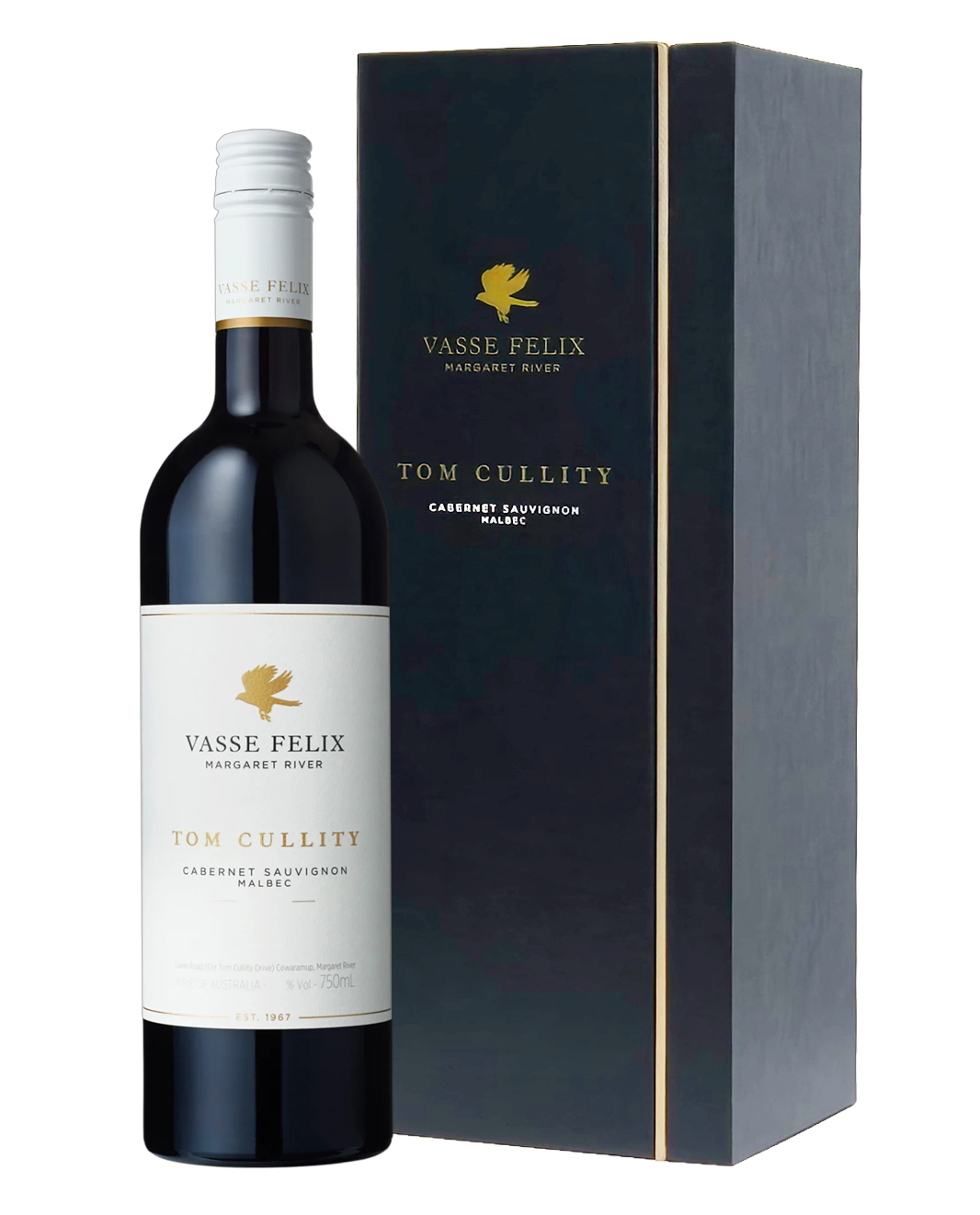 2022 Vasse Felix Tom Cullity Cabernet Sauvignon Malbec 750ml Gift Box