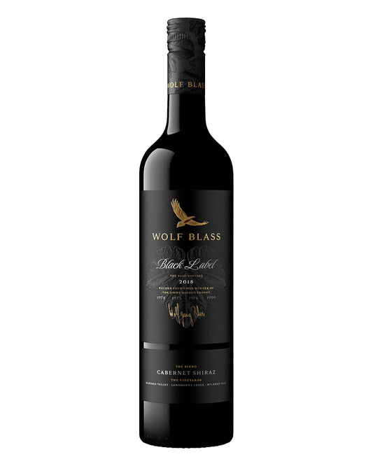 2018 Wolf Blass Black Label Shiraz Cabernet Sauvignon 750ml