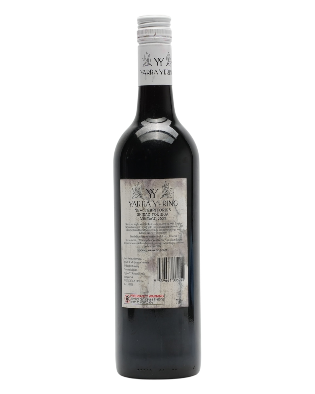 2022 Yarra Yering New Territories Shiraz Touriga 750ml