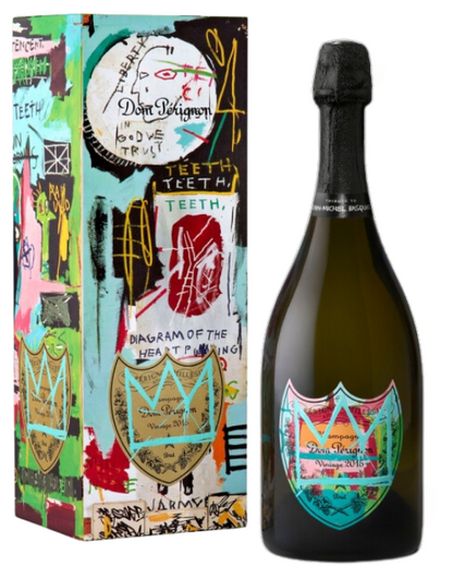 2015 Dom Perignon Jean-Michel Basquiat Tribute Vintage Brut 750ml Gift Box