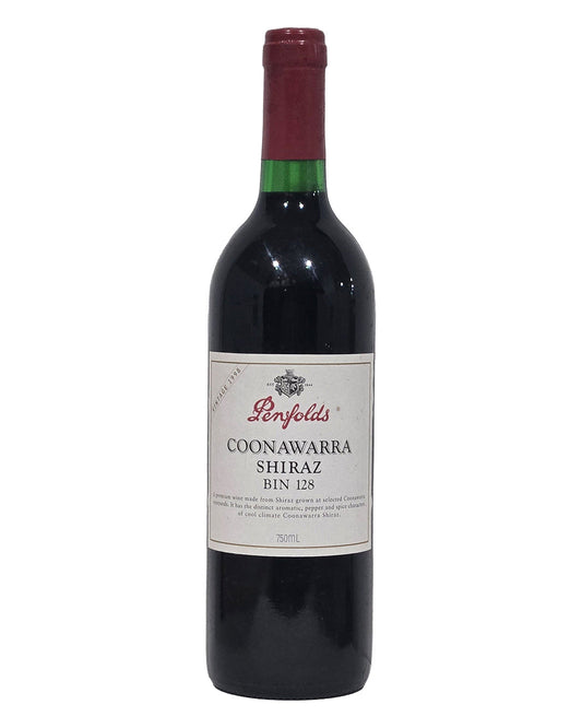 1998 Penfolds Bin 128 Shiraz 750ml (Minor Label Stains) front