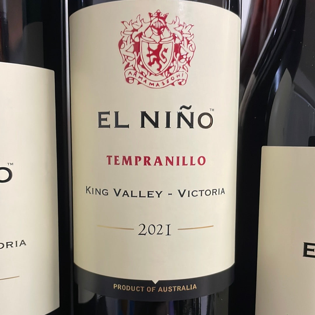 2021 El Nino Tempranillo 750ml