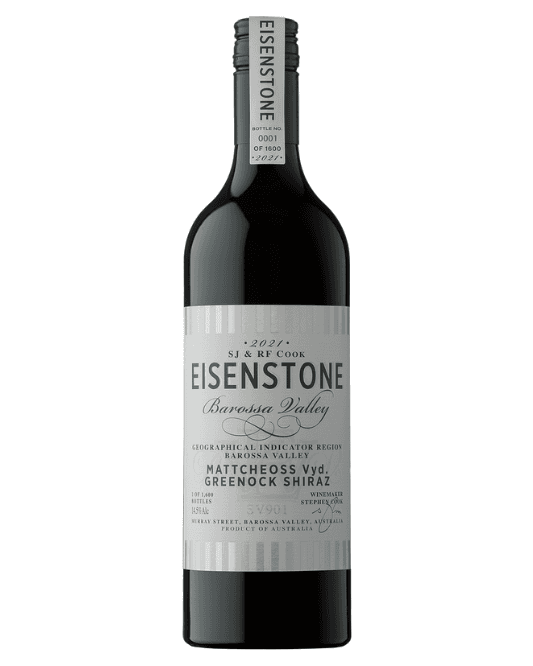 2021 Eisenstone Mattcheoss Vyd Greenock Shiraz 750ml