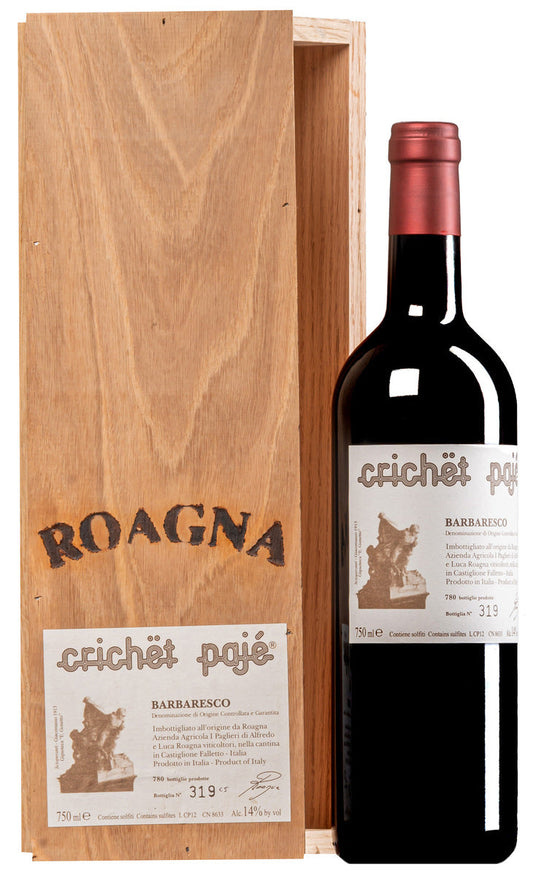 2016 Roagna Crichet Paje Barbaresco DOCG 750ml Wooden Box